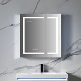 Blossom Asta LED Medicine Cabinet with Built-In Defogger and Triple Mirror Design - Quality Home Distribution