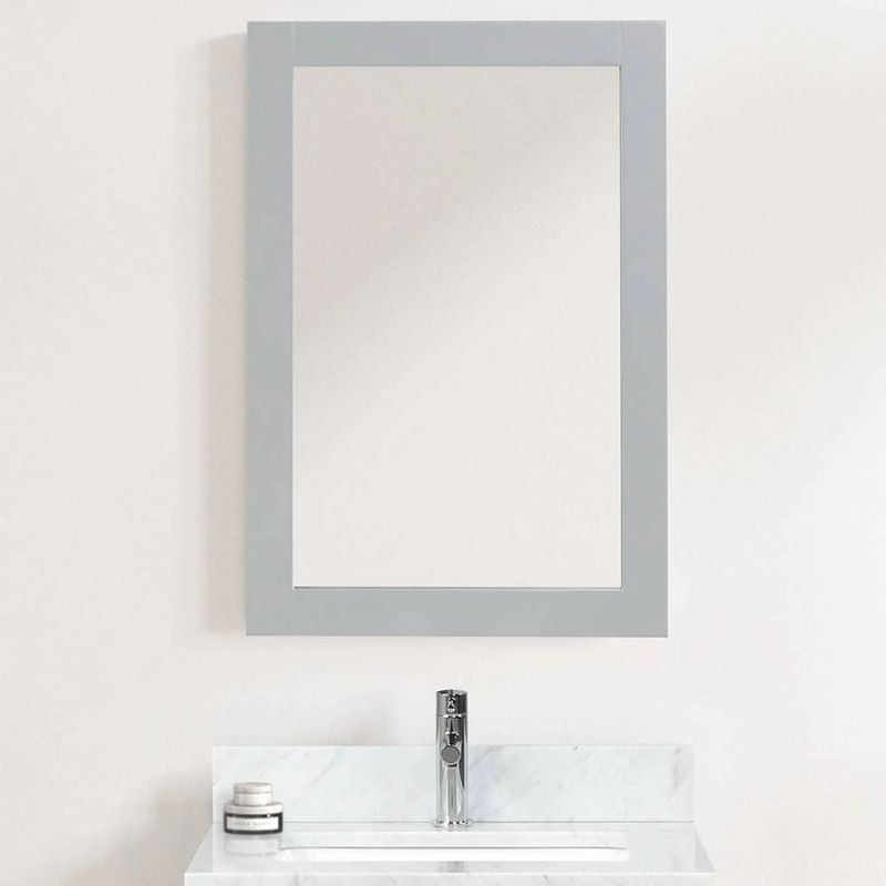 Blossom M6 Series Modern Wood Framed Bathroom Mirror - Quality Home Distribution