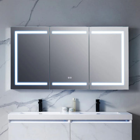 Blossom Canopus Large Format LED Medicine Cabinet with Smart Defogger - Quality Home Distribution
