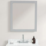 Blossom M6 Series Modern Wood Framed Bathroom Mirror - Quality Home Distribution