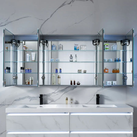Blossom Canopus Large Format LED Medicine Cabinet with Smart Defogger - Quality Home Distribution