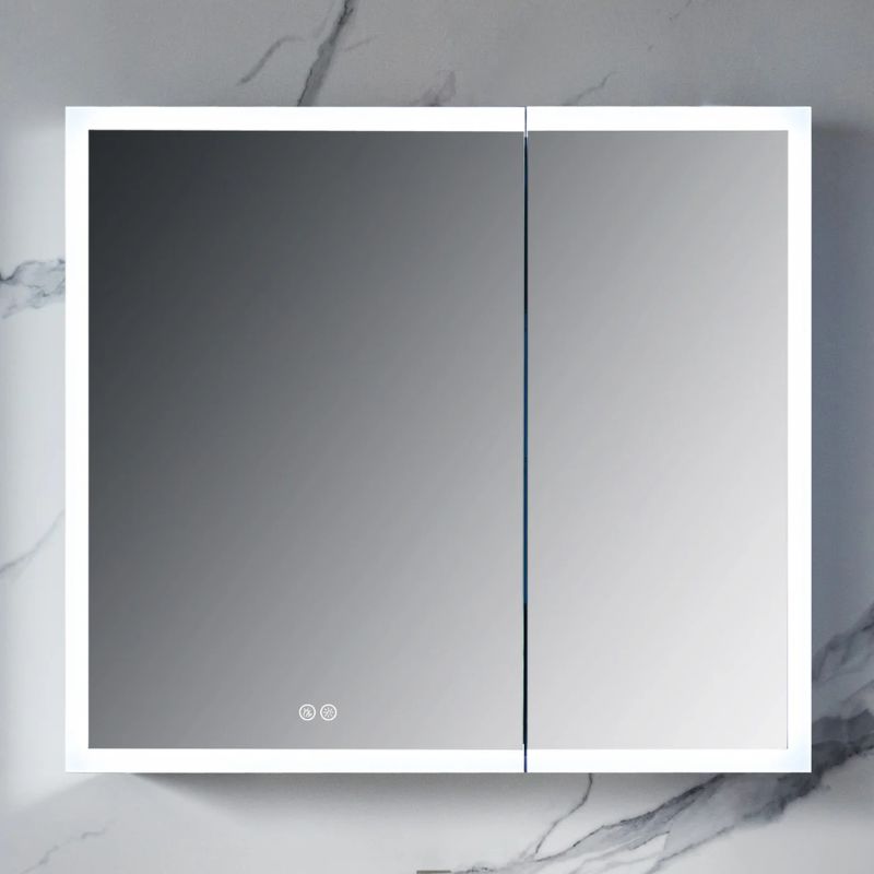 Blossom Capella LED Medicine Cabinet with Backlit Frosted Glass and Smart Defogger - Quality Home Distribution
