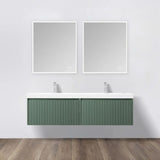 Blossom Positano 028 Floating Vanity Cabinet with Vertical Textured Front - Quality Home Distribution