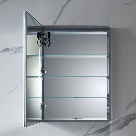 Blossom Capella LED Medicine Cabinet with Backlit Frosted Glass and Smart Defogger - Quality Home Distribution