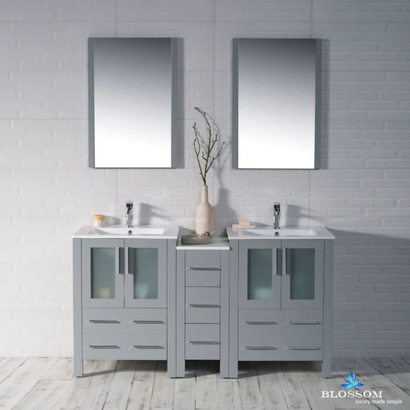 Blossom Sydney 001 Freestanding Solid Wood Bathroom Vanity Cabinet - Quality Home Distribution