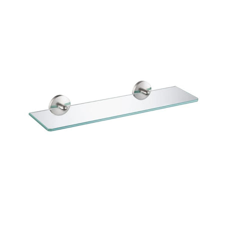 Blossom 500 Series Modern Wall-Mounted Tempered Glass Bathroom Shelf - Quality Home Distribution 