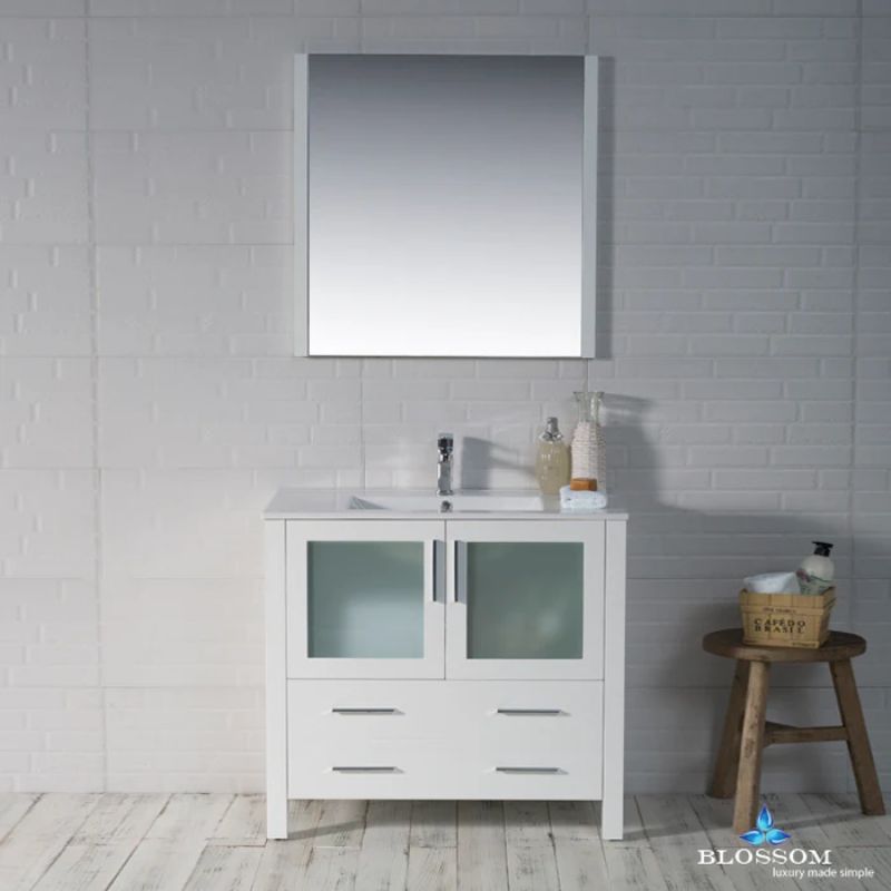 Blossom Sydney 001 Freestanding Solid Wood Bathroom Vanity Cabinet - Quality Home Distribution