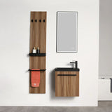 Blossom Rimini 044 Compact Wall-Hung Vanity with Integrated Acrylic Sink - Quality Home Distribution