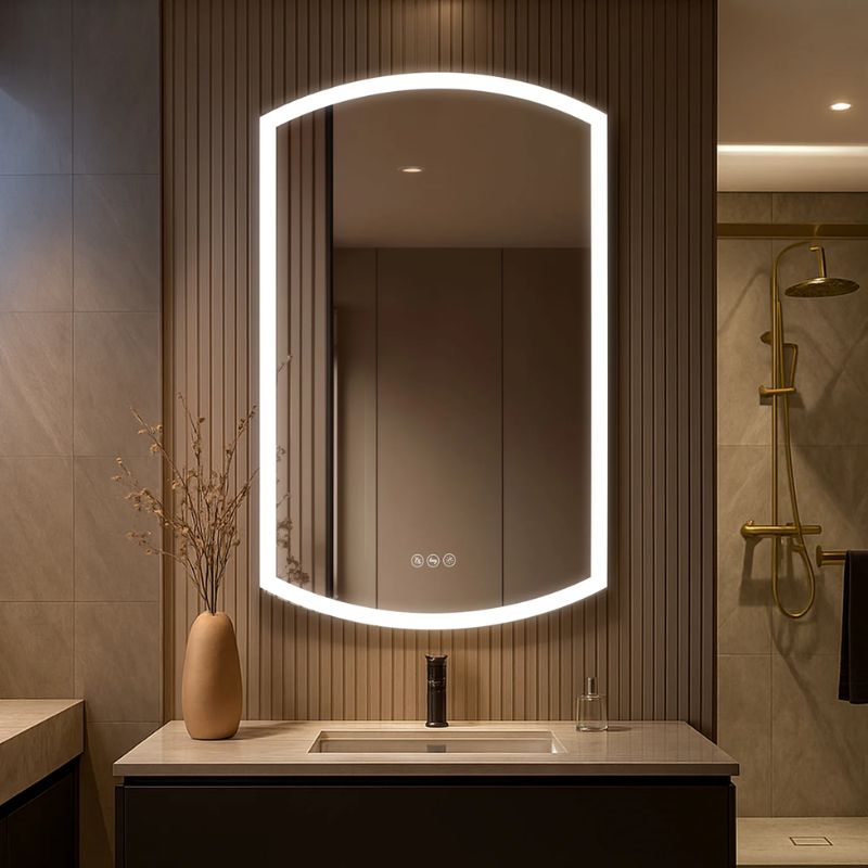 Blossom Castor LED Medicine Cabinet with Smart Defogger and Soft-Close BLUM Hinges - Quality Home Distribution