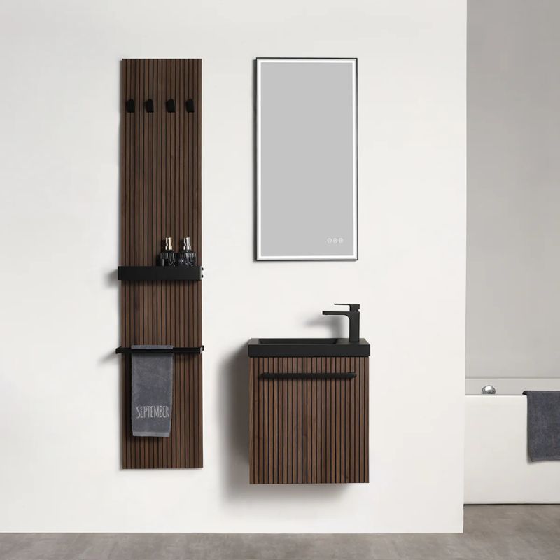Blossom Rimini 044 Compact Wall-Hung Vanity with Integrated Acrylic Sink - Quality Home Distribution