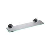 Blossom 500 Series Modern Wall-Mounted Tempered Glass Bathroom Shelf - Quality Home Distribution 