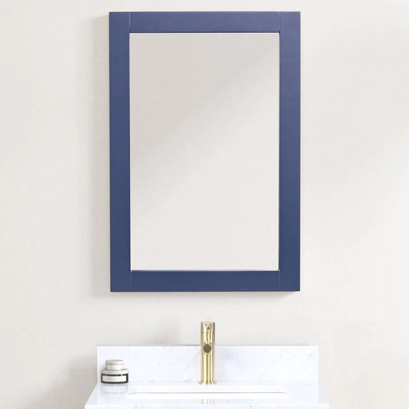 Blossom M6 Series Modern Wood Framed Bathroom Mirror - Quality Home Distribution