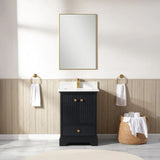Blossom Sicily 051 Wall-Mounted Floating Vanity Cabinet with Vertical Slat Design - Quality Home Distribution