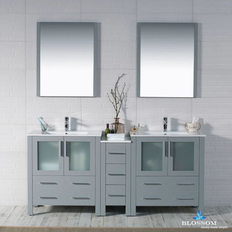 Blossom Sydney 001 Freestanding Solid Wood Bathroom Vanity Cabinet - Quality Home Distribution