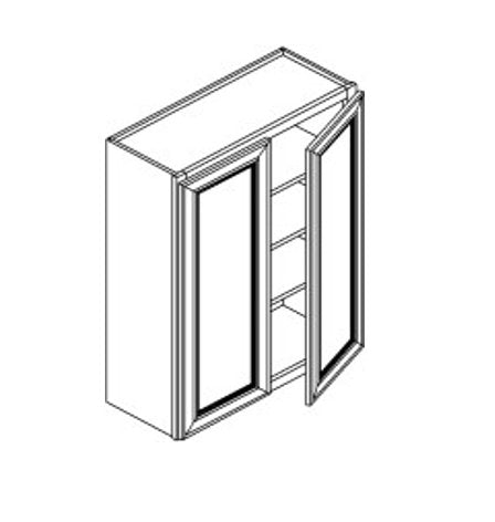42" DOUBLE DOOR WALL CABINET - -Quality Home Distribution