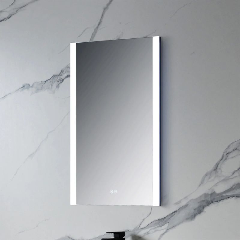 Blossom Pollux LED Medicine Cabinet with Frosted Backlit Illumination and Smart Defogger - Quality Home Distribution