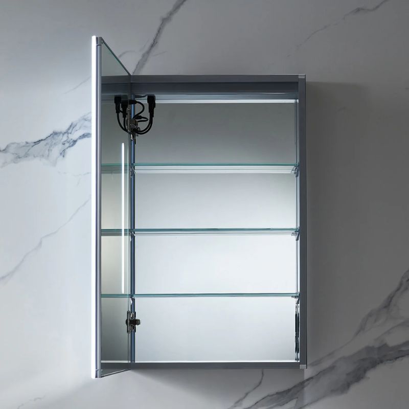 Blossom Pollux LED Medicine Cabinet with Frosted Backlit Illumination and Smart Defogger - Quality Home Distribution