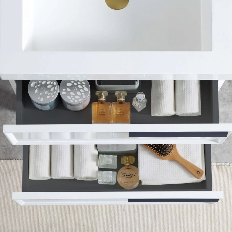 Blossom Sofia 020 Wall-Mounted Floating Vanity Cabinet (Cabinet Only) - Quality Home Distribution