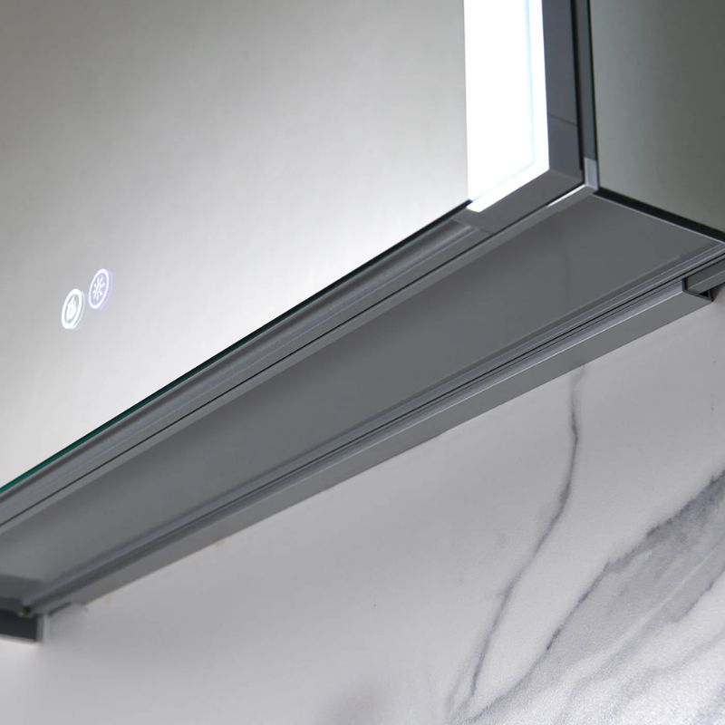 Blossom Pollux LED Medicine Cabinet with Frosted Backlit Illumination and Smart Defogger - Quality Home Distribution