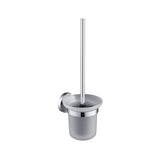 Blossom 500 Series Modern Wall-Mounted Toilet Brush Holder with Frosted Glass - Quality Home Distribution