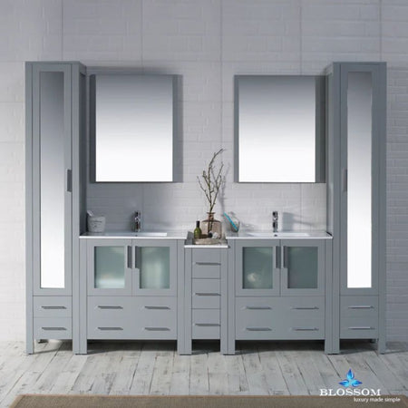 Blossom Sydney 001 Freestanding Solid Wood Bathroom Vanity Cabinet - Quality Home Distribution
