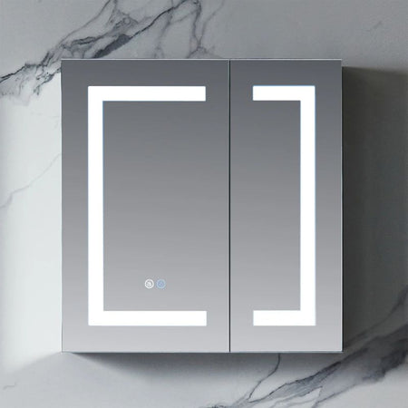 Blossom Rigel LED Medicine Cabinet with Smart Touch Controls and Anti-Fog Mirror - Quality Home Distribution