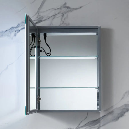 Blossom Rigel LED Medicine Cabinet with Smart Touch Controls and Anti-Fog Mirror - Quality Home Distribution