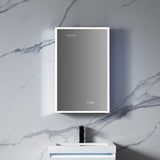 Blossom Sirius LED Medicine Cabinet with Digital Clock, Magnifier, and BLUM Hinges - Quality Home Distribution