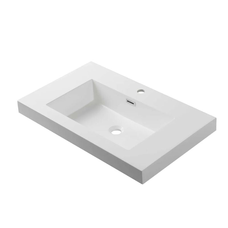 Blossom Acrylic Top-Mount Integrated Basin 24"-36" - Quality Home Distribution