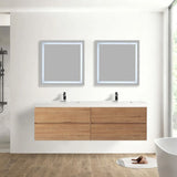 Blossom Assisi 036 Modern Wall-Hung Bathroom Vanity with Soft-Close Drawers - QHD