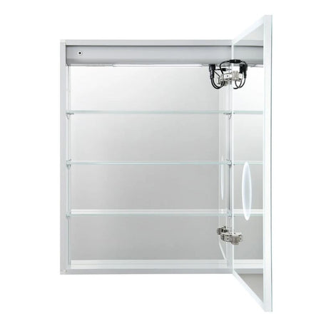 Blossom Sirius LED Medicine Cabinet with Digital Clock, Magnifier, and BLUM Hinges - Quality Home Distribution