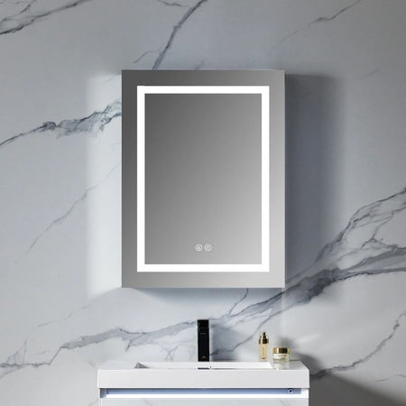 Blossom Vega LED Medicine Cabinet with Smart Touch Controls and Anti-Fog Mirror - Quality Home Distribution