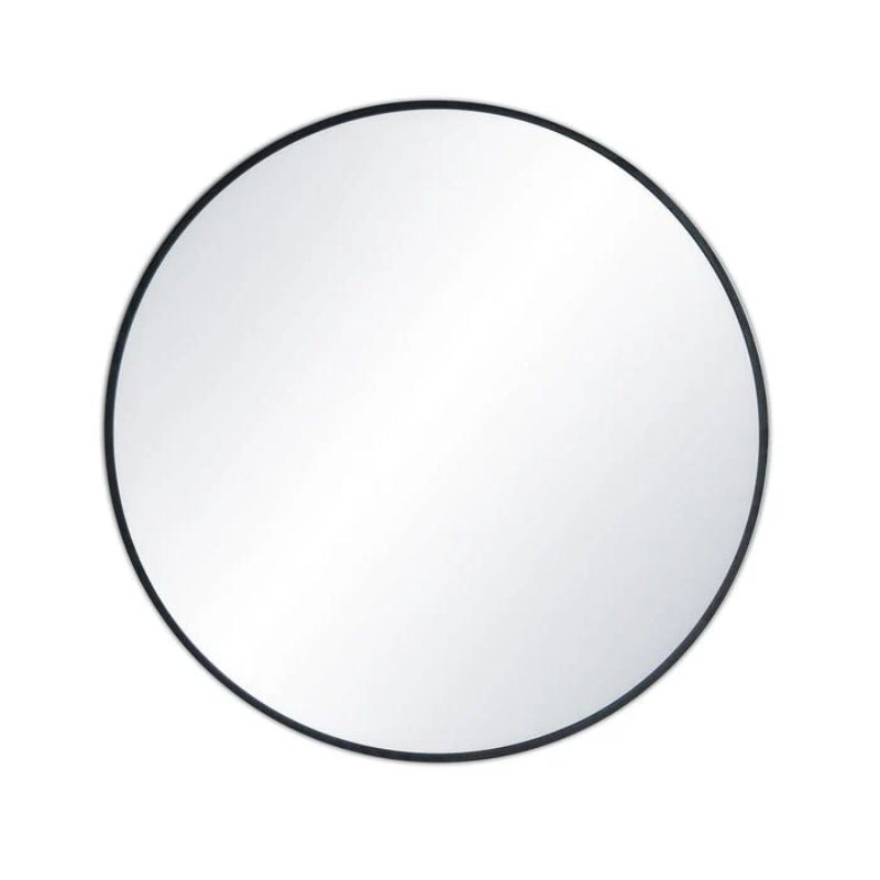 Blossom FM3 Round Metal Framed Wall Mirror – Shatterproof Decorative Circle Mirror - Quality Home Distribution