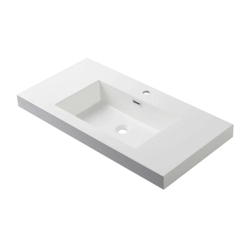 Blossom Acrylic Top-Mount Integrated Basin 24"-36" - Quality Home Distribution