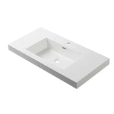 Blossom Acrylic Top-Mount Integrated Basin 24"-36" - Quality Home Distribution