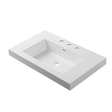 Blossom Acrylic Top-Mount Integrated Basin 24"-36" - Quality Home Distribution