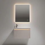 Blossom Thun 041 LED Illuminated Wall-Hung Vanity with Droplet-Shaped Sink - Quality Home Distribution