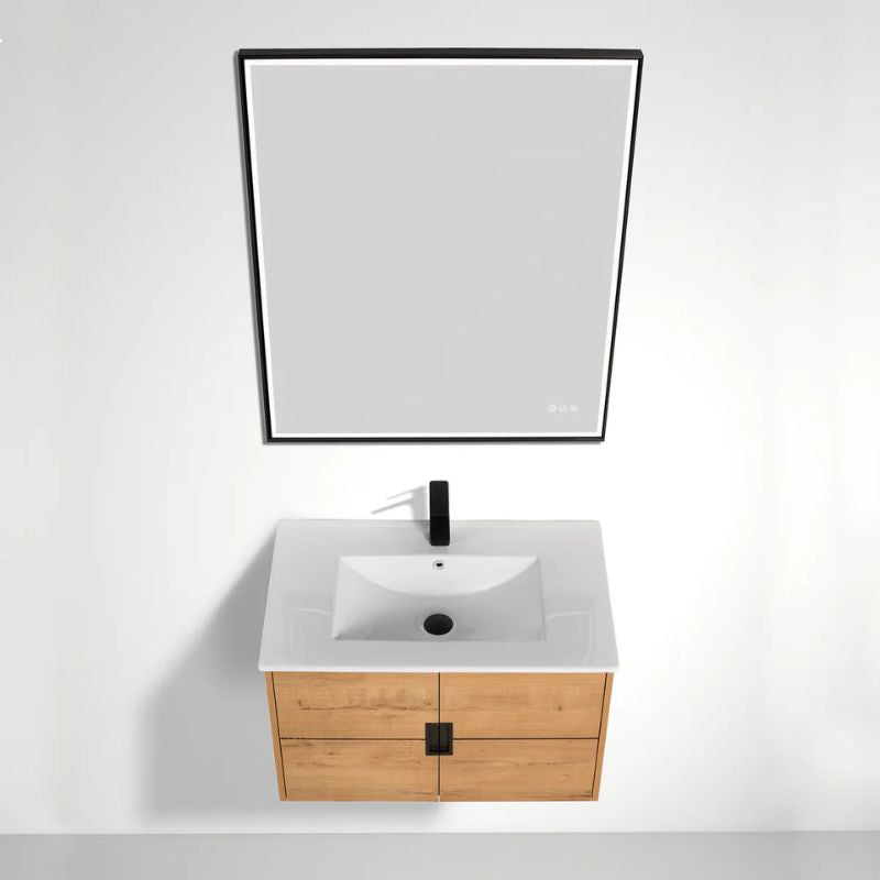 Blossom Bahamas 045 Floating Modern Vanity Combo with Ceramic Sink - QHD