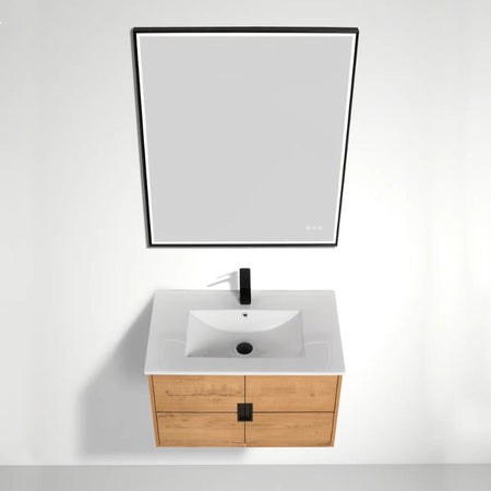 Blossom Bahamas 045 Floating Modern Vanity Combo with Ceramic Sink - QHD
