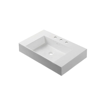 Blossom Acrylic Top-Mount Integrated Basin 24"-36" - Quality Home Distribution