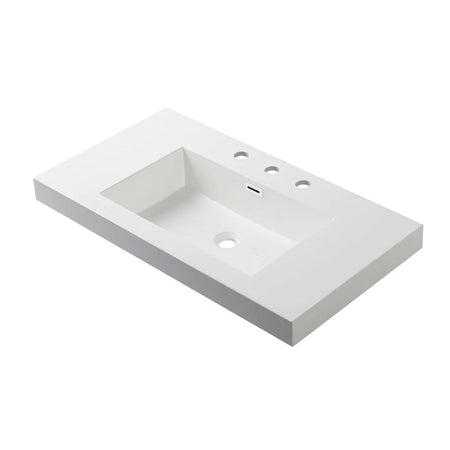 Blossom Acrylic Top-Mount Integrated Basin 24"-36" - Quality Home Distribution