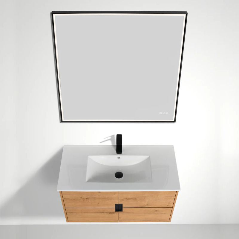 Blossom Bahamas 045 Floating Modern Vanity Combo with Ceramic Sink - QHD