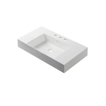 Blossom Acrylic Top-Mount Integrated Basin 24"-36" - Quality Home Distribution