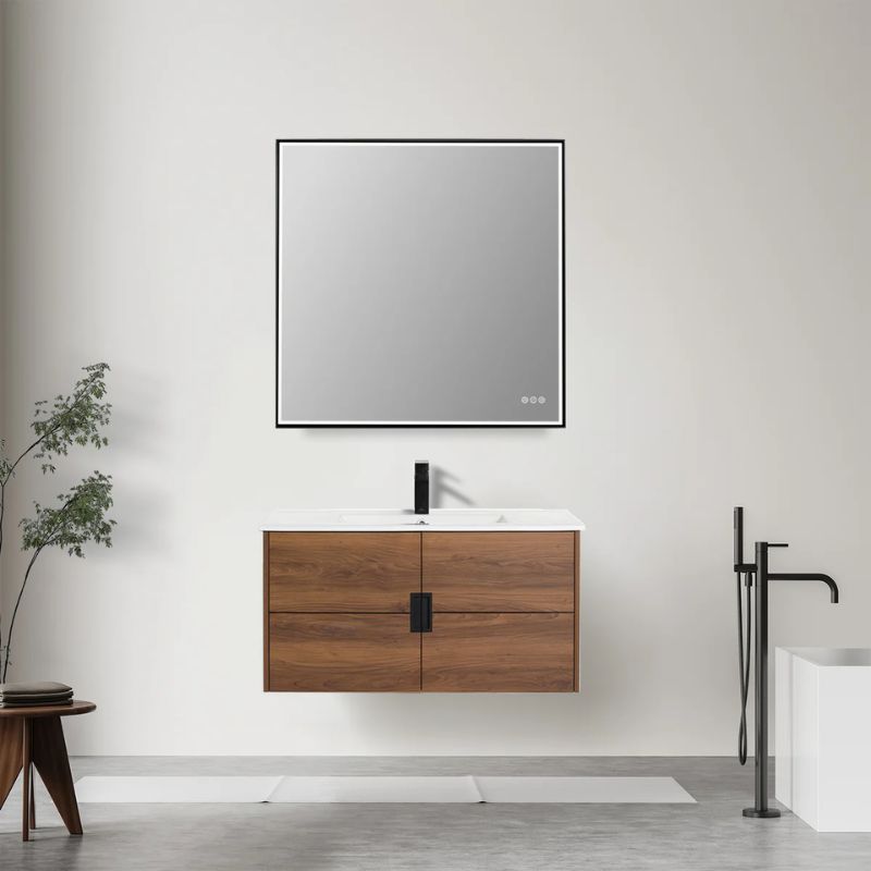 Blossom Bahamas 045 Floating Modern Vanity Combo with Ceramic Sink - QHD
