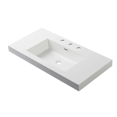 Blossom Acrylic Top-Mount Integrated Basin 24"-36" - Quality Home Distribution