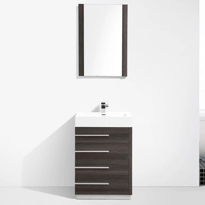 Blossom Barcelona 005 Modern Free-Standing Bathroom Vanity with 4 Soft-Close Drawers - QHD
