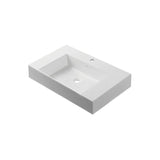 Blossom Premium 5-Inch Thick Acrylic Top-Mount Integrated Basin - Quality Home Distribution