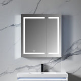 Blossom Vega LED Medicine Cabinet with Smart Touch Controls and Anti-Fog Mirror - Quality Home Distribution