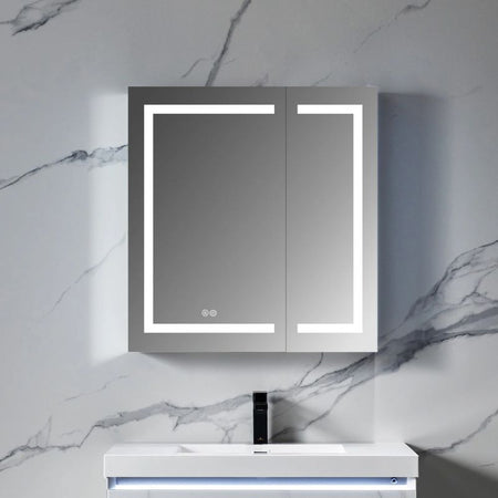 Blossom Vega LED Medicine Cabinet with Smart Touch Controls and Anti-Fog Mirror - Quality Home Distribution