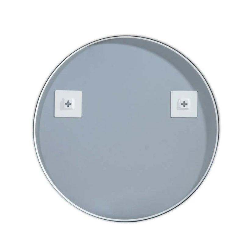 Blossom FM3 Round Metal Framed Wall Mirror – Shatterproof Decorative Circle Mirror - Quality Home Distribution